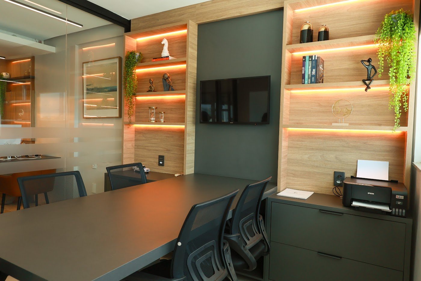Sala de reunião do escritório